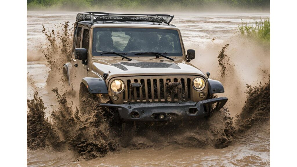 Off-Roading in Mud