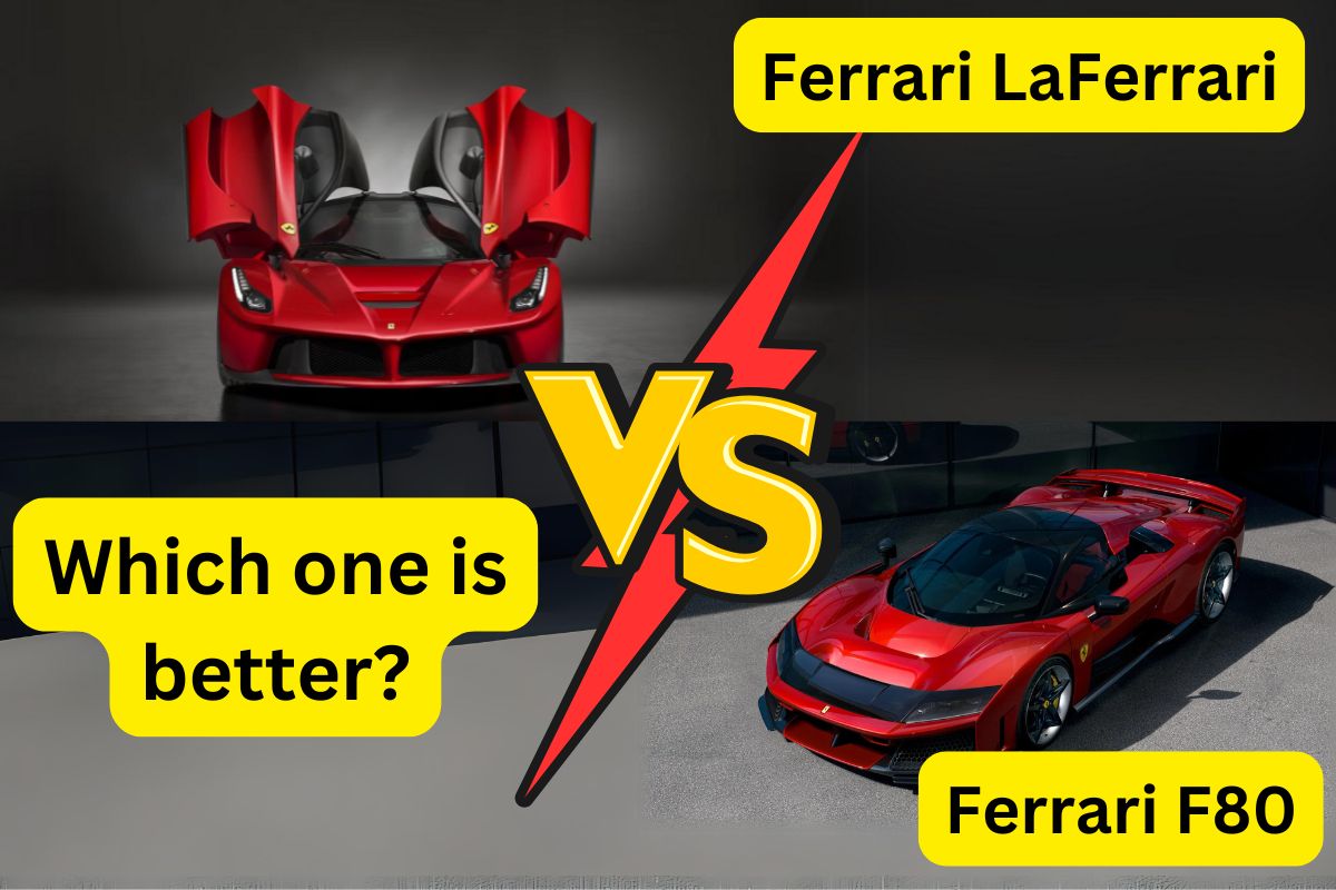 Ferrari F80 vs. Ferrari LaFerrari: