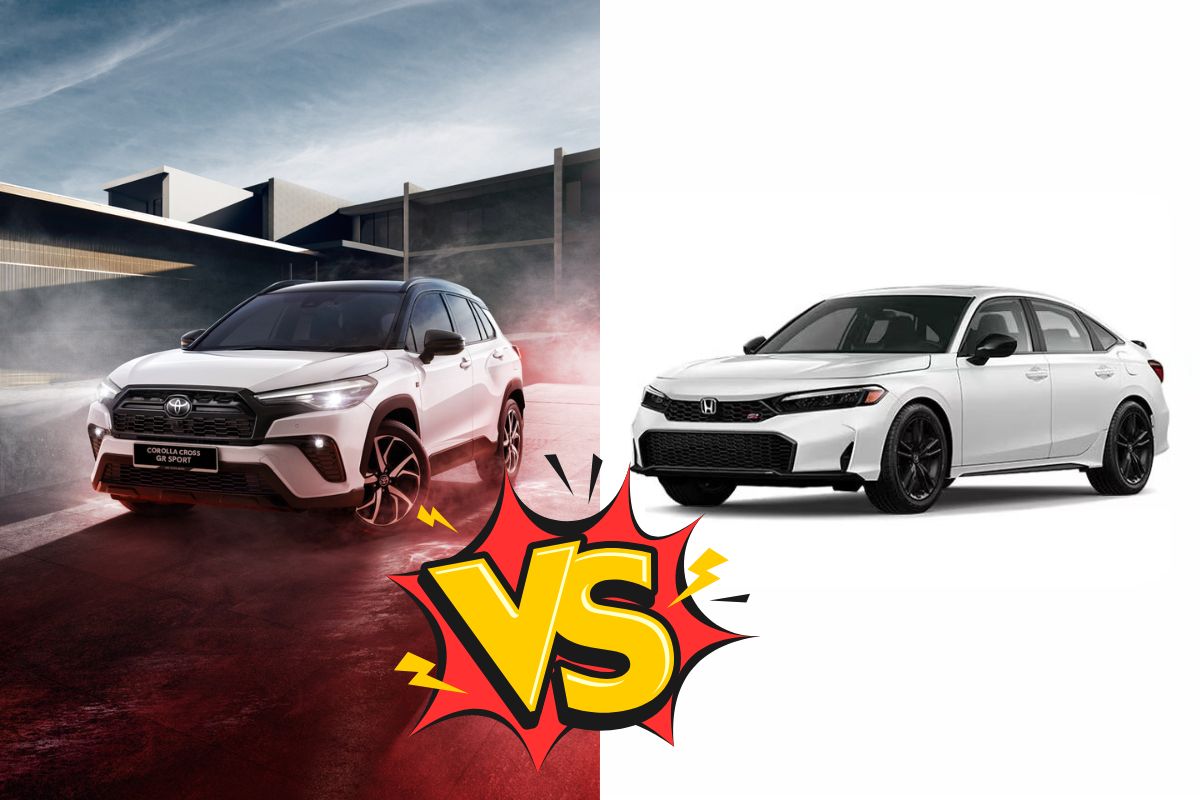 Toyota GR Corolla Cross vs Honda Civic Sedan