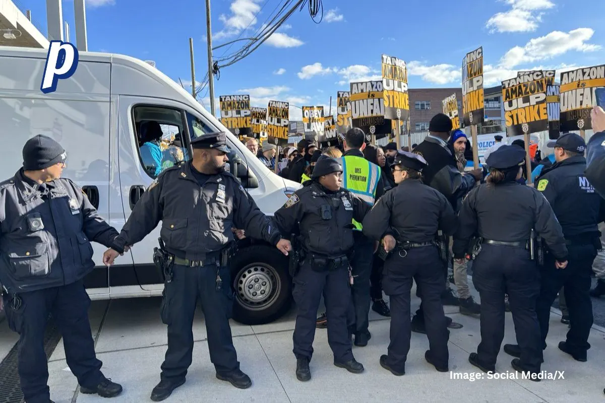 amazon workers strike